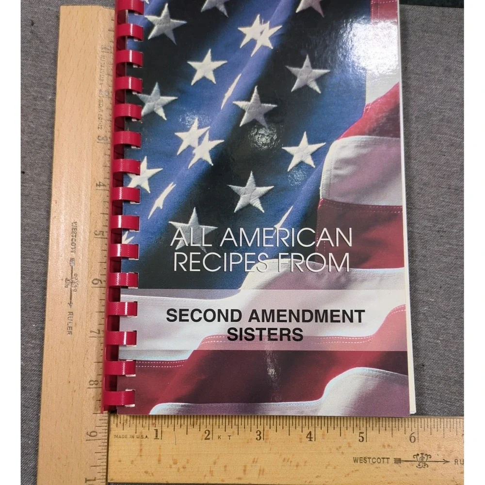 All American Recipes Cookbook From Second Amendment Sisters Comb Bound 154 pages